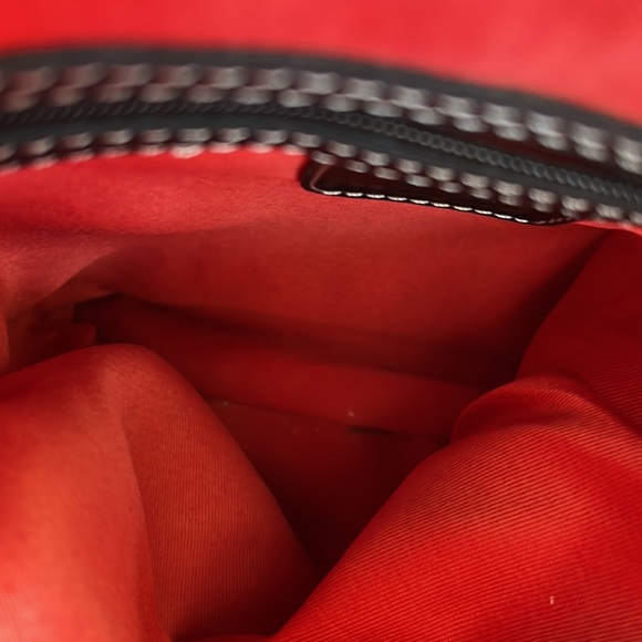 Leather and calf crossbody bag EUC - Picture 3 of 9